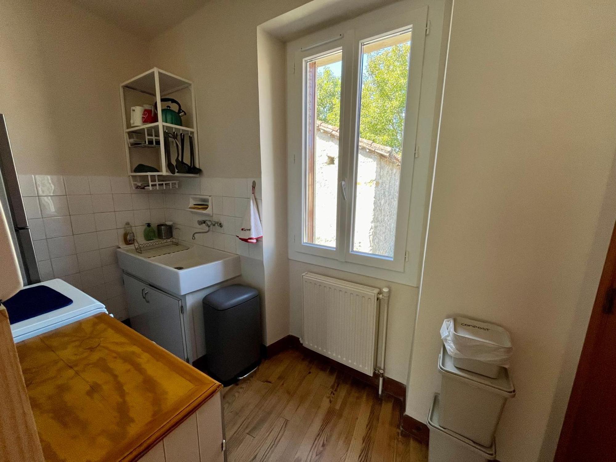 La Petite Ourse Maison De Village A Oust Eksteriør billede